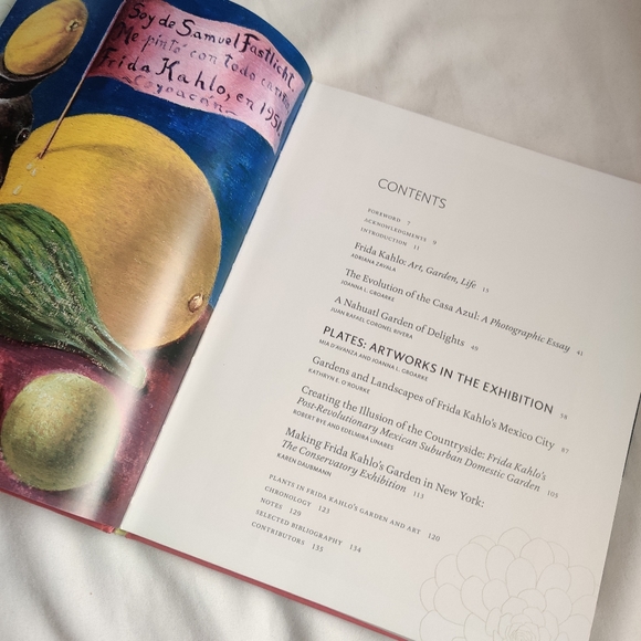 Frida Kahlo's Garden Hard Cover Book - Picture 3 of 12